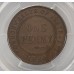AUSTRALIA 1930 . ONE 1 PENNY . GENUINE . PCGS VF30